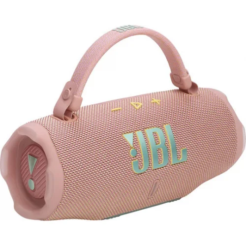 JBL Charge 6 Αδιάβροχο Ηχείο Bluetooth 45W με Διάρκεια Μπαταρίας έως 28 ώρες Ροζ