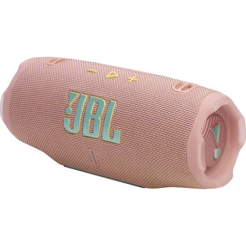JBL Charge 6 Αδιάβροχο Ηχείο Bluetooth 45W με Διάρκεια Μπαταρίας έως 28 ώρες Ροζ