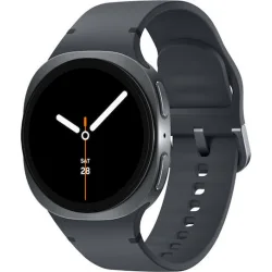 Samsung Galaxy Watch8 Aluminium 40mm Αδιάβροχο με Παλμογράφο (Dark Gray)