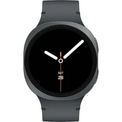 Samsung Galaxy Watch8 LTE Aluminium 44mm Αδιάβροχο με eSIM και Παλμογράφο (Dark Gray)