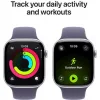 Apple Watch Series 11 Aluminium 46mm Αδιάβροχο με Παλμογράφο (Silver Aluminium Case with Purple Fog Sport Band - M/L) Apple Watch Series 11 Aluminium 46mm Αδιάβροχο με Παλμογράφο (Silver Aluminium Case with Purple Fog Sport Band - M/L)