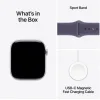 Apple Watch Series 11 Aluminium 46mm Αδιάβροχο με Παλμογράφο (Silver Aluminium Case with Purple Fog Sport Band - M/L) Apple Watch Series 11 Aluminium 46mm Αδιάβροχο με Παλμογράφο (Silver Aluminium Case with Purple Fog Sport Band - M/L)
