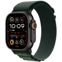 Apple Watch Ultra 2 2024 Titanium 49mm Αδιάβροχο με eSIM και Παλμογράφο (Black με Dark Green Alpine Loop - Large) Apple Watch Ultra 2 2024 Titanium 49mm Αδιάβροχο με eSIM και Παλμογράφο (Black με Dark Green Alpine Loop - Large)