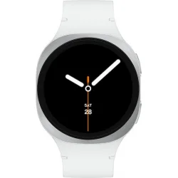 Samsung Galaxy Watch8 Aluminium 40mm Αδιάβροχο με Παλμογράφο (Ασημί)