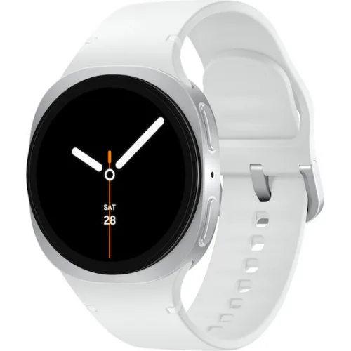 Samsung Galaxy Watch8 Aluminium 40mm Αδιάβροχο με Παλμογράφο (Ασημί)