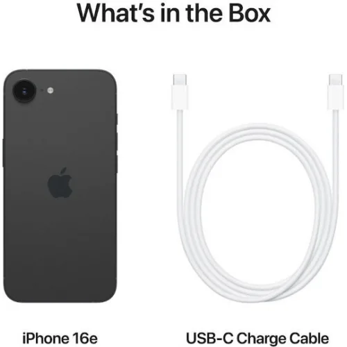 Apple iPhone 16e (8/128GB) Μαύρο Apple iPhone 16e (8/128GB) Μαύρο