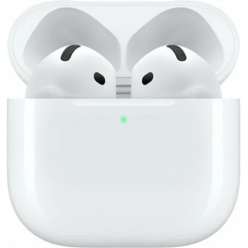 Apple AirPods 4 Earbud Bluetooth Handsfree Ακουστικά με Αντοχή στον Ιδρώτα και Θήκη Φόρτισης Λευκά