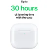 Apple AirPods 4 Earbud Bluetooth Handsfree Ακουστικά με Αντοχή στον Ιδρώτα και Θήκη Φόρτισης Λευκά
