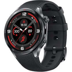 OnePlus Watch 3 Stainless Steel 47mm Αδιάβροχο με Παλμογράφο (Obsidian Titanium)