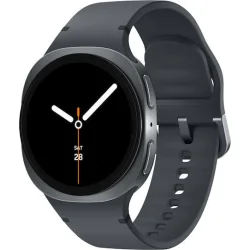 Samsung Galaxy Watch8 LTE Aluminium 40mm Αδιάβροχο με eSIM και Παλμογράφο (Dark Gray)