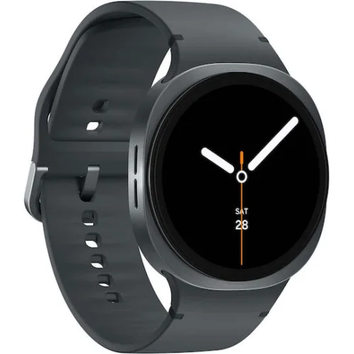 Samsung Galaxy Watch8 LTE Aluminium 40mm Αδιάβροχο με eSIM και Παλμογράφο (Dark Gray)