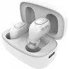 Elari EarDrops In-ear Bluetooth Handsfree Ακουστικά με Θήκη Φόρτισης Λευκά