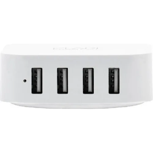 Elari Βάση Φόρτισης με 4 Θύρες USB-A σε Λευκό χρώμα (PowerPort 4)