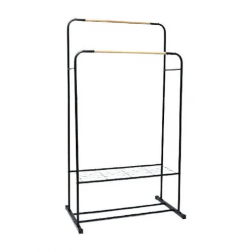 Κρεμαστρα Ρουχων Δαπεδου Διπλη Ραφι 110x54x125εκ Bpc2100