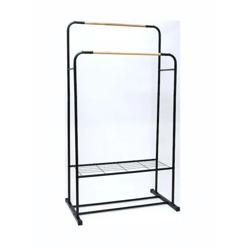 Κρεμαστρα Ρουχων Δαπεδου Διπλη Ραφι 110x54x125εκ Bpc2100