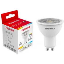 Toshiba Λάμπα LED 4W για Ντουί GU10 Θερμό Λευκό