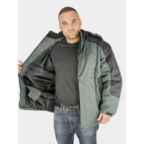 Bormann BPP7039 Pro Μπουφάν Εργασίας με Κουκούλα Μαύρο