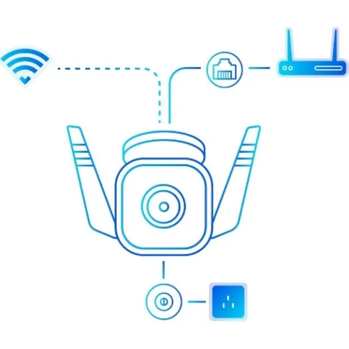 TP-LINK Tapo C310 v1 IP Κάμερα Παρακολούθησης Wi-Fi Full HD+ 3MP Αδιάβροχη με Αμφίδρομη Επικοινωνία και Φακό 4mm