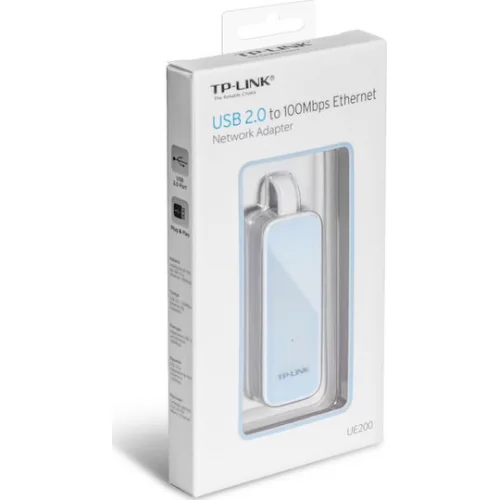 TP-LINK UE200 v2 USB Αντάπτορας Δικτύου για Ενσύρματη σύνδεση Ethernet