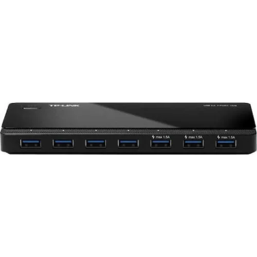 TP-LINK UH700 v3 USB 3.0 Hub 7 Θυρών με σύνδεση USB-A & Θύρα Φόρτισης και Εξωτερική Παροχή Ρεύματος