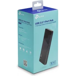 TP-LINK UH700 v3 USB 3.0 Hub 7 Θυρών με σύνδεση USB-A & Θύρα Φόρτισης και Εξωτερική Παροχή Ρεύματος