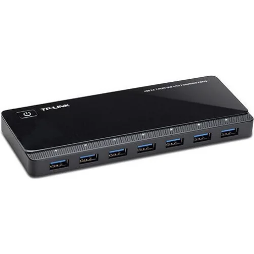 TP-LINK UH720 v4 USB 3.0 Hub 7 Θυρών με σύνδεση USB-A & Θύρα Φόρτισης και Εξωτερική Παροχή Ρεύματος