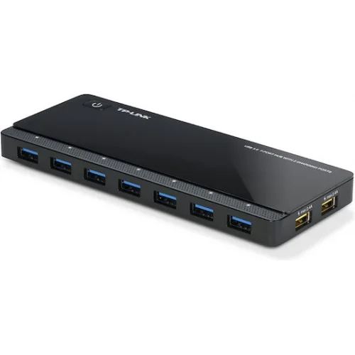 TP-LINK UH720 v4 USB 3.0 Hub 7 Θυρών με σύνδεση USB-A & Θύρα Φόρτισης και Εξωτερική Παροχή Ρεύματος