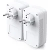 TP-LINK TL-PA8010P KIT v4 Powerline Διπλό για Ενσύρματη Σύνδεση με Passthrough Πρίζα και Θύρα Gigabit Ethernet
