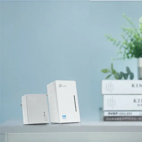 TP-LINK TL-WPA4220 KIT v5 Powerline Διπλό για Ασύρματη Σύνδεση Wi‑Fi 4 και 2 Θύρες Ethernet