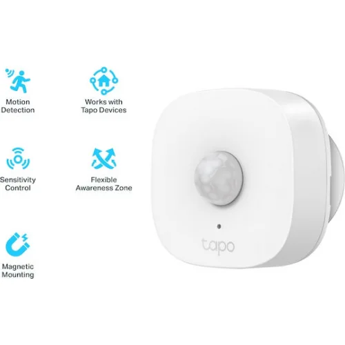 TP-LINK Tapo T100 v1 Αισθητήρας Κίνησης σε Λευκό Χρώμα Tapo T100