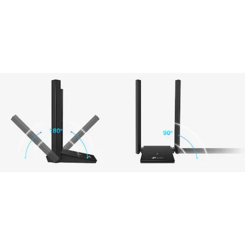 TP-LINK Archer T4U Plus v4 Ασύρματος USB Αντάπτορας Δικτύου 1300Mbps
