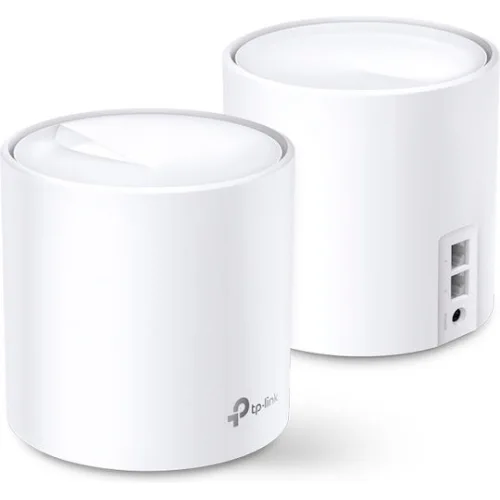 TP-LINK Deco X20 v1 WiFi Mesh Network Access Point Wi‑Fi 6 Dual Band (2.4 & 5GHz) σε Διπλό Kit