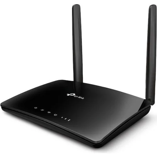 TP-LINK TL-MR6400 v7 Ασύρματο 4G Mobile Router Wi‑Fi 4 με 3 Θύρες Ethernet TP-LINK TL-MR6400 v7 Ασύρματο 4G Mobile Router Wi‑Fi 4 με 3 Θύρες Ethernet