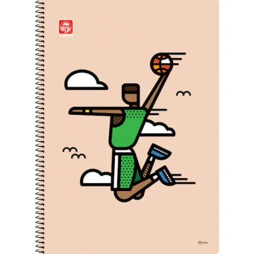 Typotrust Σπιράλ Τετράδιο Ριγέ Α4 2 Θεμάτων 4542-15 Special Human (Διάφορα Σχέδια/Χρώματα) Typotrust Σπιράλ Τετράδιο Ριγέ Α4 2 Θεμάτων 4542-15 Special Human (Διάφορα Σχέδια/Χρώματα)