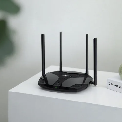 Mercusys MR80X v1 Ασύρματο Router Wi‑Fi 6 με 3 Θύρες Gigabit Ethernet