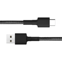 Xiaomi Cable Original Braided Usb Type C Braided USB 2.0 Cable USB-C male - USB-A 18W Μαύρο 1m SJV4109GL Xiaomi Cable Original Braided Usb Type C Braided USB 2.0 Cable USB-C male - USB-A 18W Μαύρο 1m SJV4109GL