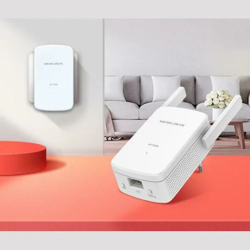 Mercusys MP510 KIT v1 Powerline Διπλό για Ασύρματη Σύνδεση Wi‑Fi 4 και 2 Θύρες Gigabit Ethernet
