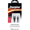 Energizer Regular USB to Lightning Cable Μαύρο 1.2m (C61LIGBK4)