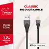 Energizer Regular USB to Lightning Cable Μαύρο 1.2m (C61LIGBK4)