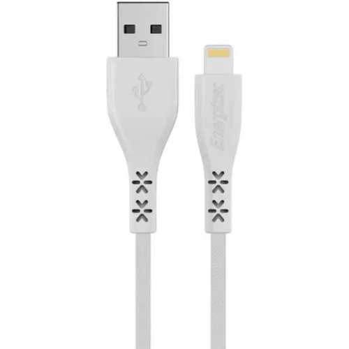 Energizer Braided USB to Lightning Cable Λευκό 1.2m (35878)