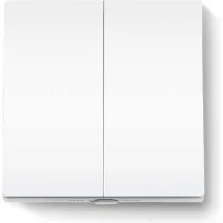 TP-LINK Tapo S220 v1 Χωνευτός Διακόπτης Τοίχου Φωτισμού Διπλός χωρίς Πλαίσιο Λευκός