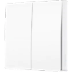 TP-LINK Tapo S220 v1 Χωνευτός Διακόπτης Τοίχου Φωτισμού Διπλός χωρίς Πλαίσιο Λευκός