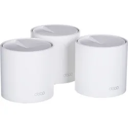 TP-LINK Deco X50 v1 WiFi Mesh Network Access Point Wi‑Fi 6 Dual Band (2.4 & 5GHz) σε Τριπλό Kit