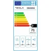 Tesla Ελεύθερος Απορροφητήρας 60cm Inox