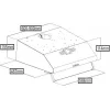 Tesla Ελεύθερος Απορροφητήρας 60cm Inox