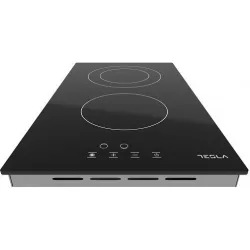 Tesla Domino Domino Κεραμική Εστία Αυτόνομη 30x60εκ.