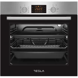 Tesla Φούρνος άνω Πάγκου 80lt Π60εκ. Inox