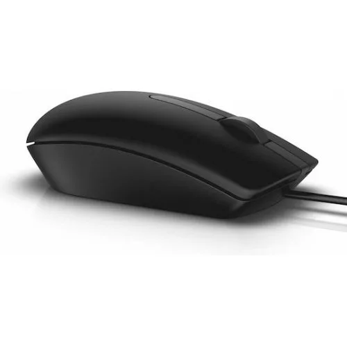 Dell MS116 Ενσύρματο Ποντίκι Μαύρο