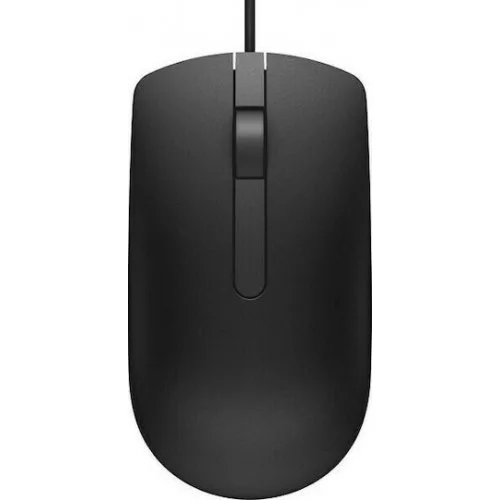 Dell MS116 Ενσύρματο Ποντίκι Μαύρο