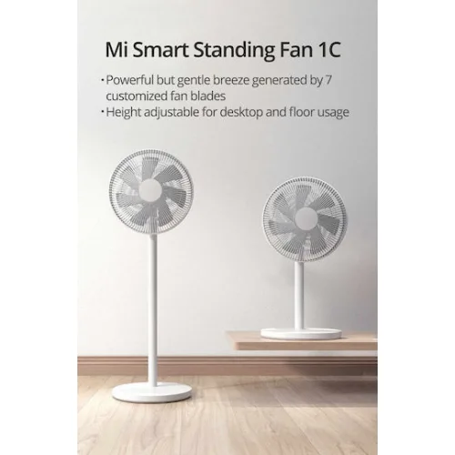 Xiaomi Mi Smart Standing Fan 1C (2 Lite) Ανεμιστήρας Ορθοστάτης 38W Διαμέτρου 35cm